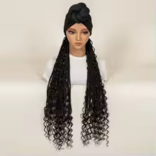 Gele con ondas profundas